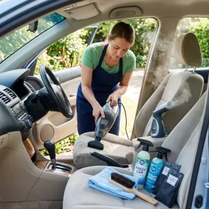 how to get smoke smell out of car